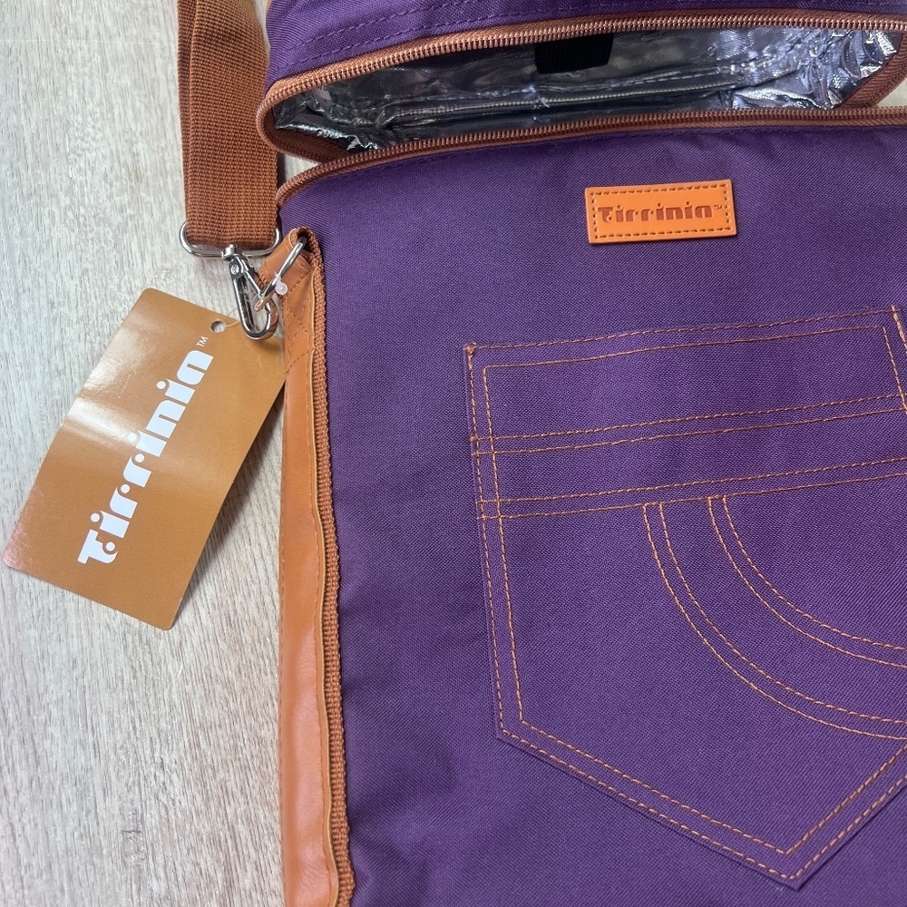 Tirrinia 4 Bottle Wine Cooler Tote‎ Bag For Travel - Picture 5 of 9